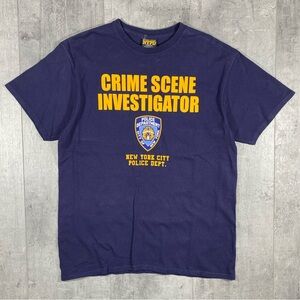 Vintage NYPD Navy Tee Shirt